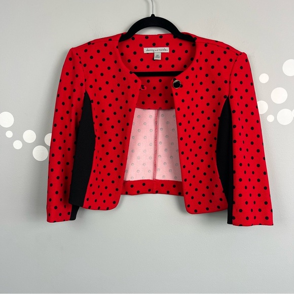 Danny & Nicole Vintage Polka-Dot Dress Set Size 6P - Picture 4 of 14